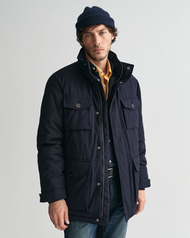 Field Jacket in flanella