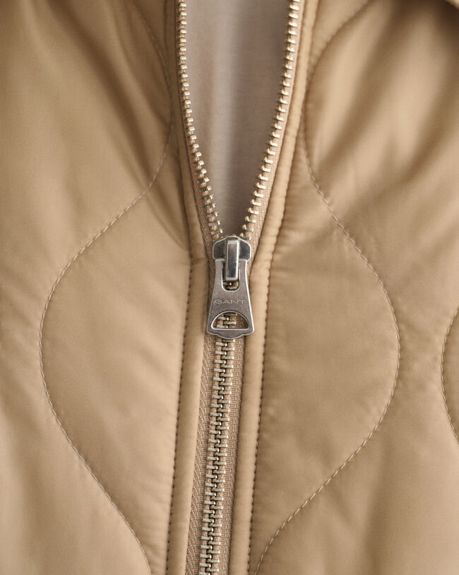 Giacca con colletto trapuntata