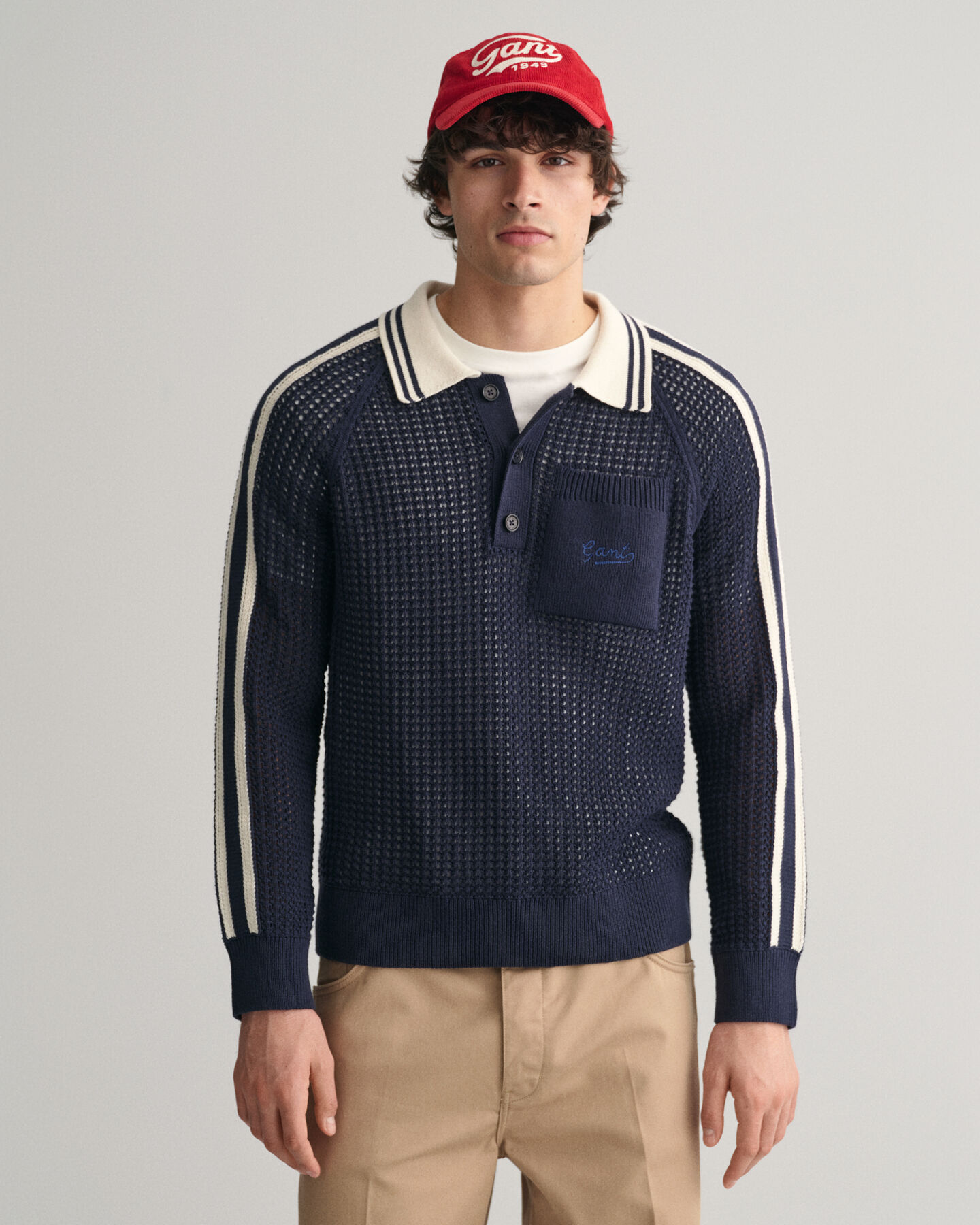 Maglia GANT Varsity lavorata