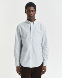 Camicia Oxford classica a righe Banker regular fit