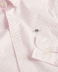 Camicia a pois Banker slim fit