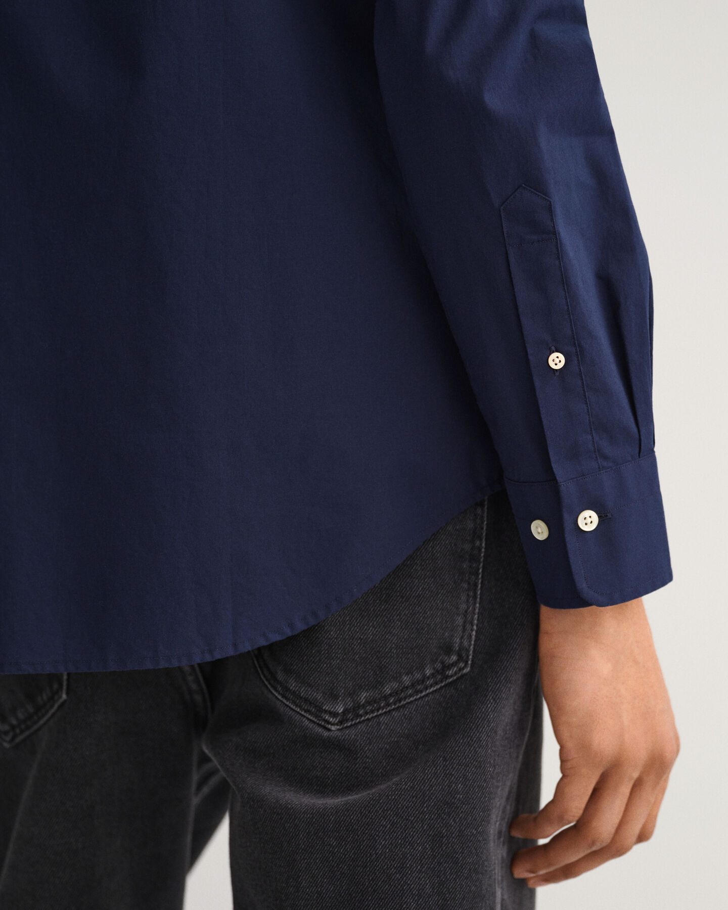 Camicia in broadcloth slim fit