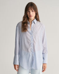 Camicia a righe con polsini ampi relaxed fit
