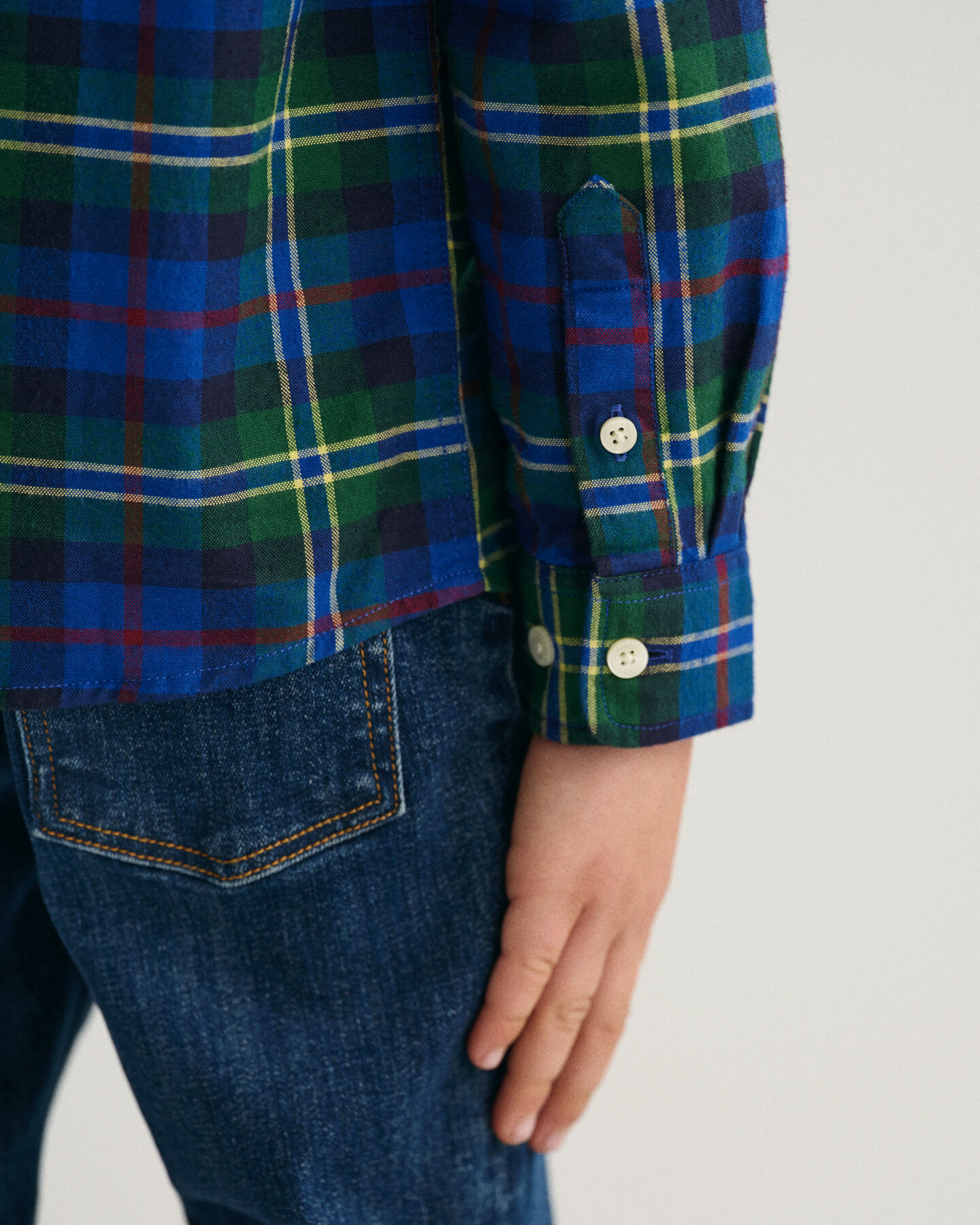 Camicia a quadri boys