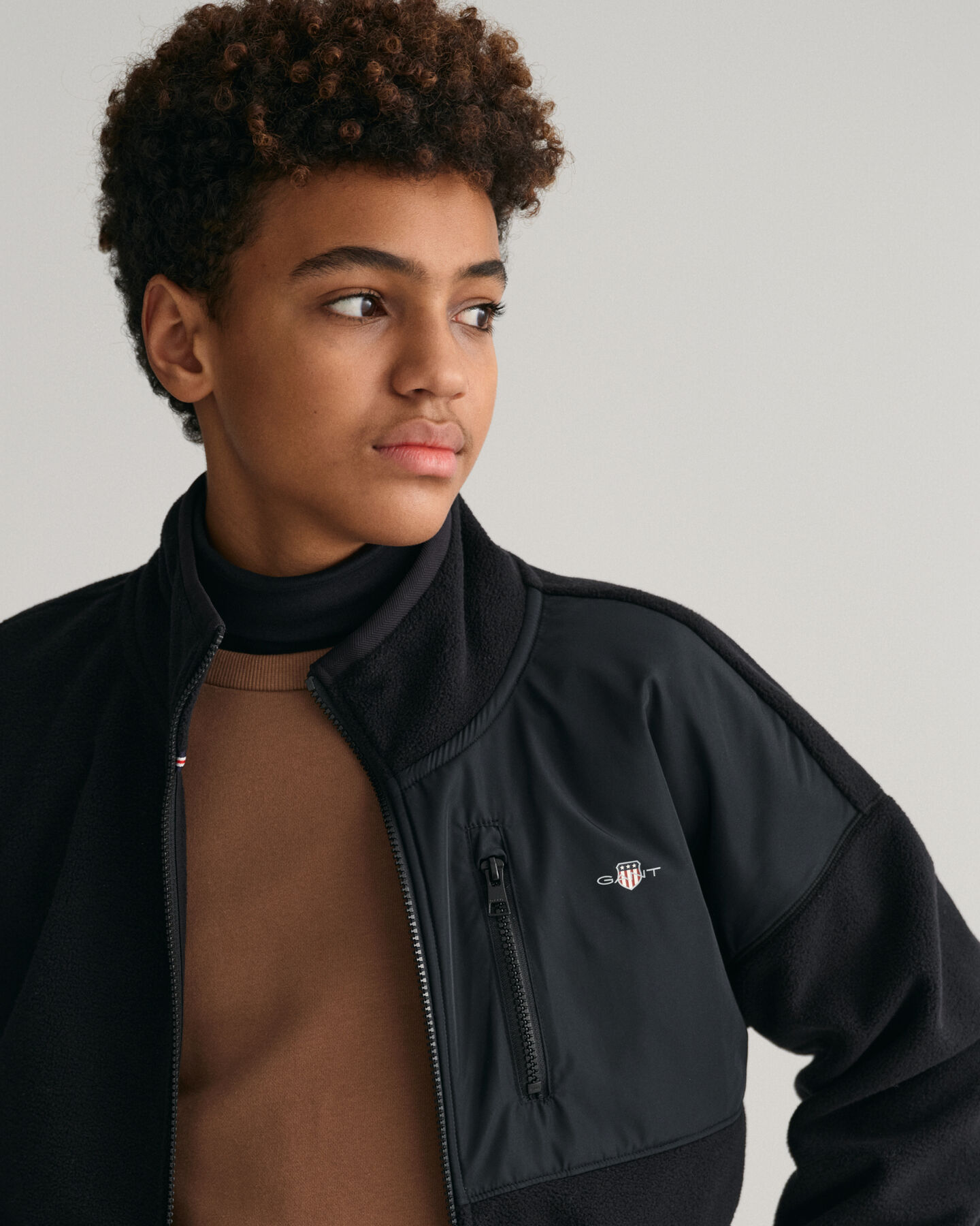 Giacca in pile Shield Teens