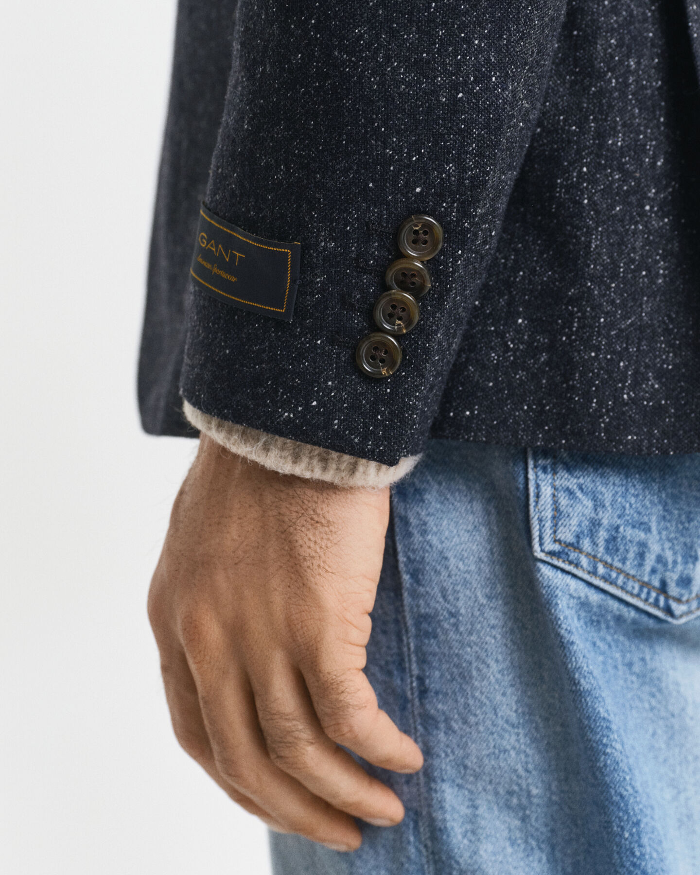 Giacca da abito in Donegal slim fit