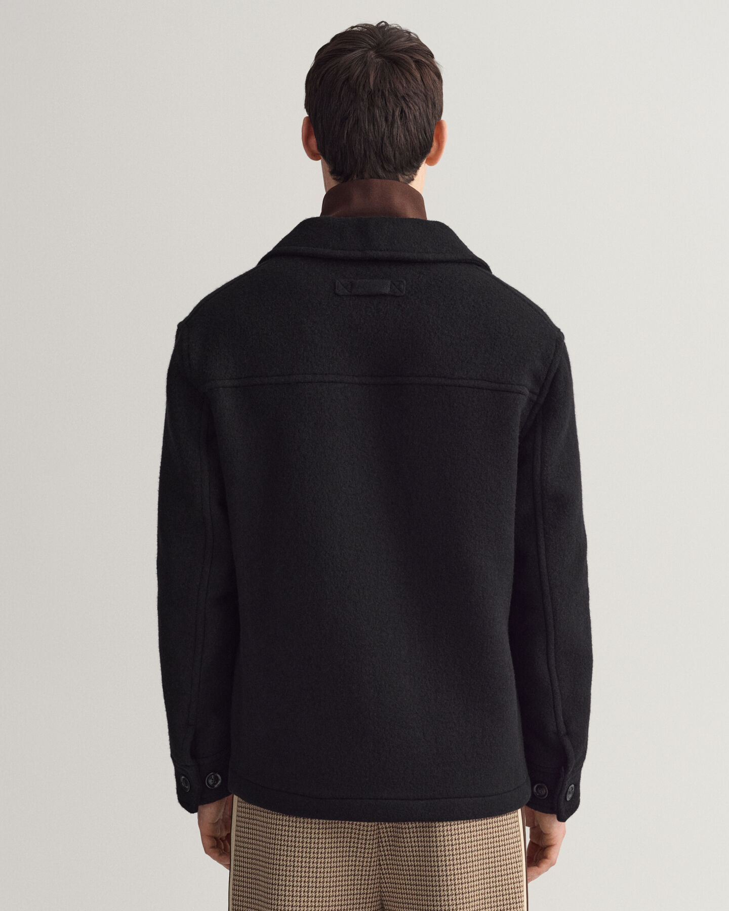 Giacca in lana corta