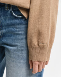 Maglia girocollo in finissima lana d&rsquo;agnello