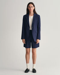 Pantaloncini di lino elasticizzati