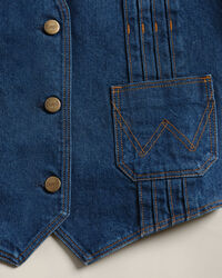 Gilet di jeans Wrangler x GANT