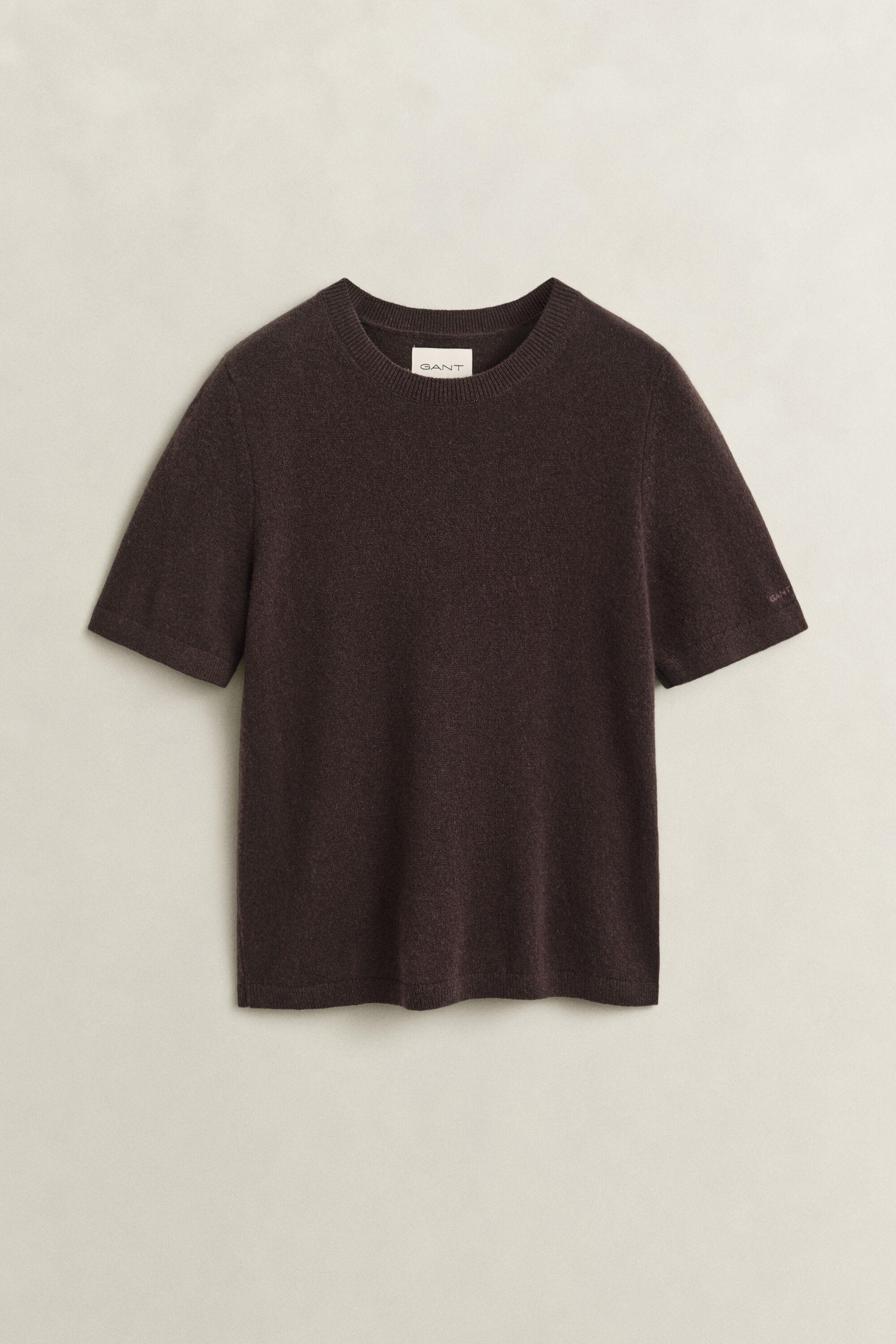 Maglia a maniche corte in cashmere