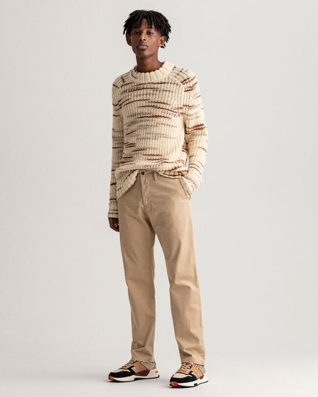 Pantaloni chino in twill regular fit