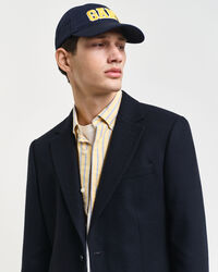 Blazer da abito con motivo a spina di pesce