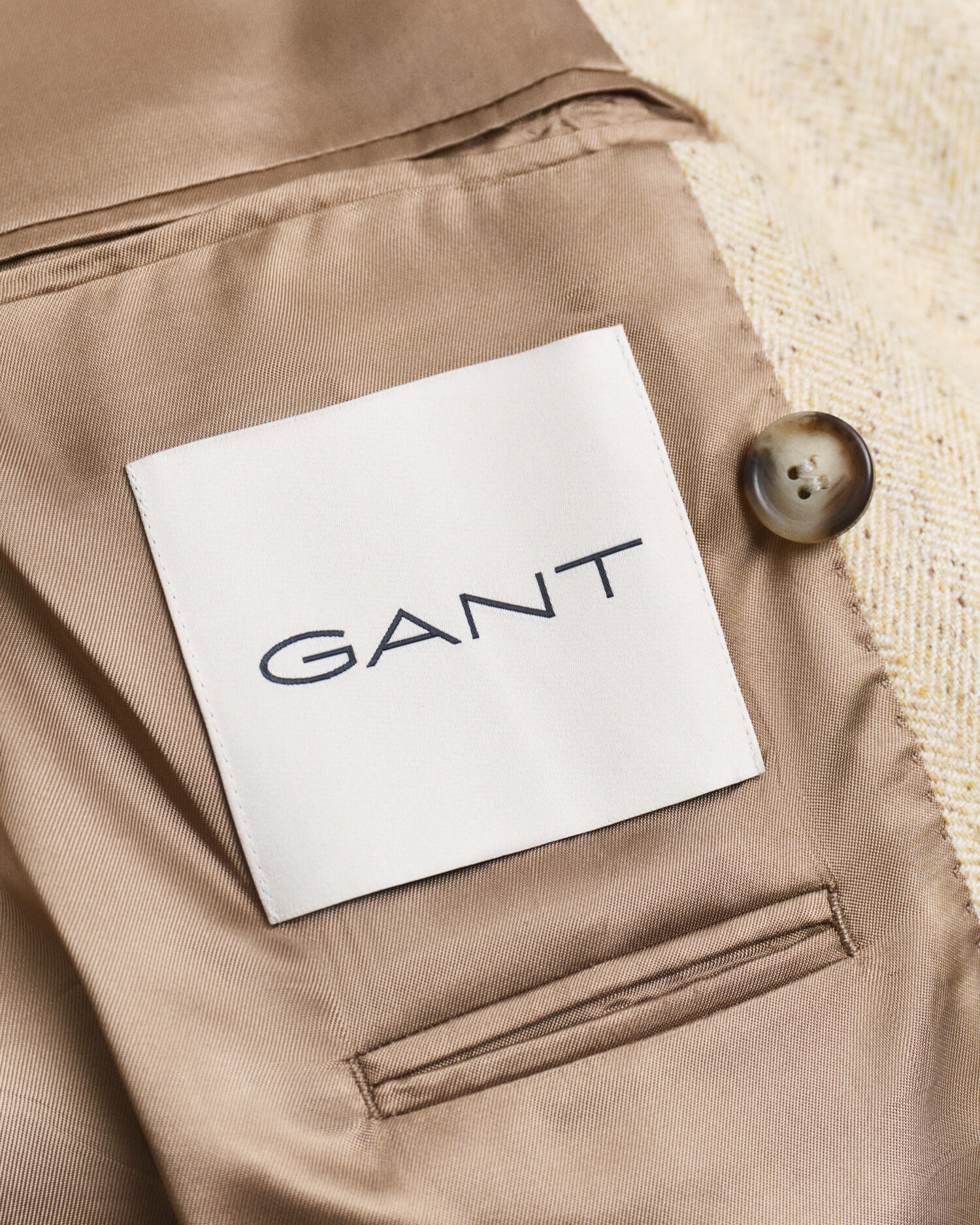 Giacca da abito Nepps con motivo a spina di pesce relaxed fit