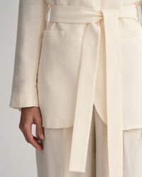 Blazer Fluid con cintura regular fit