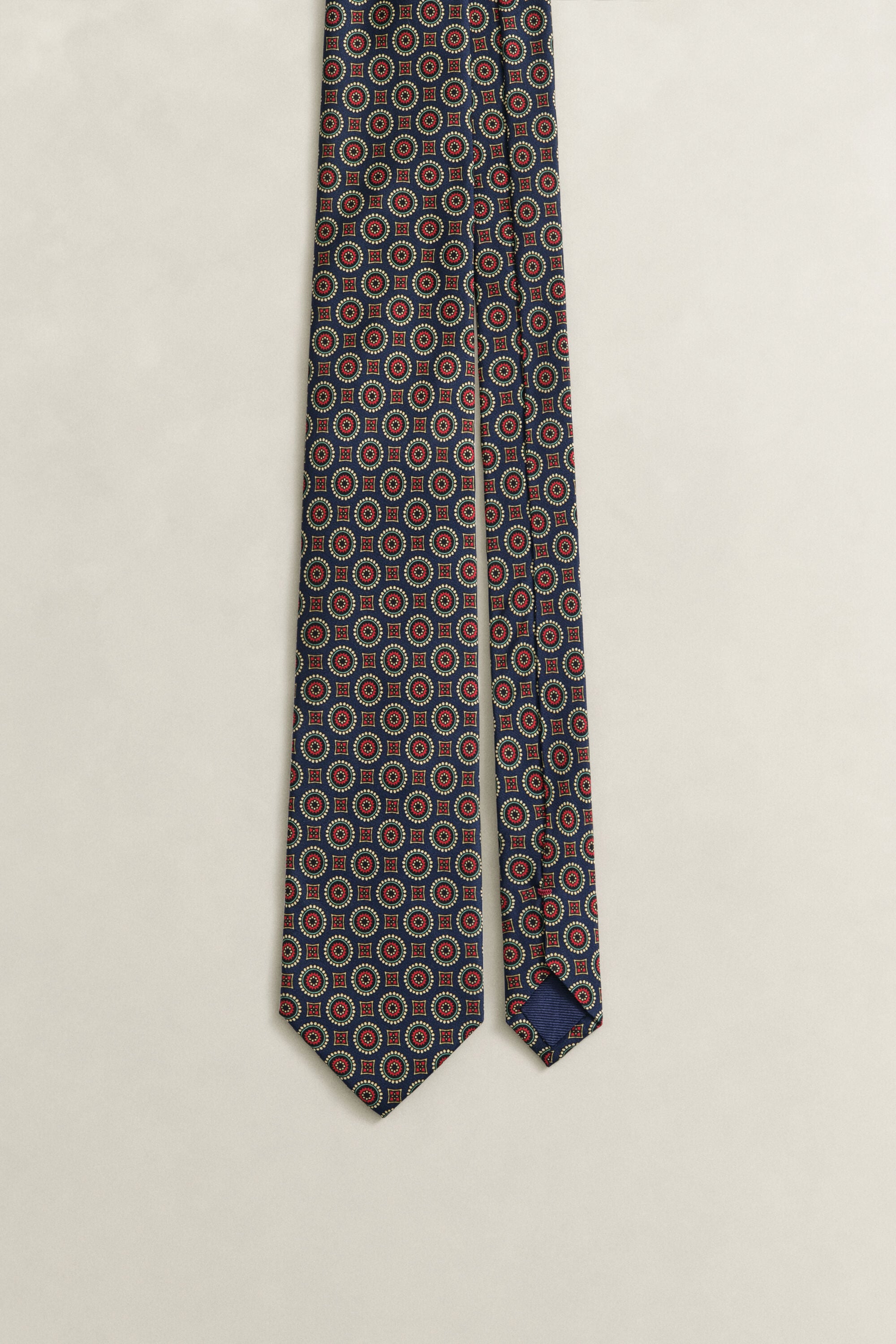 Cravatta con stampa foulard