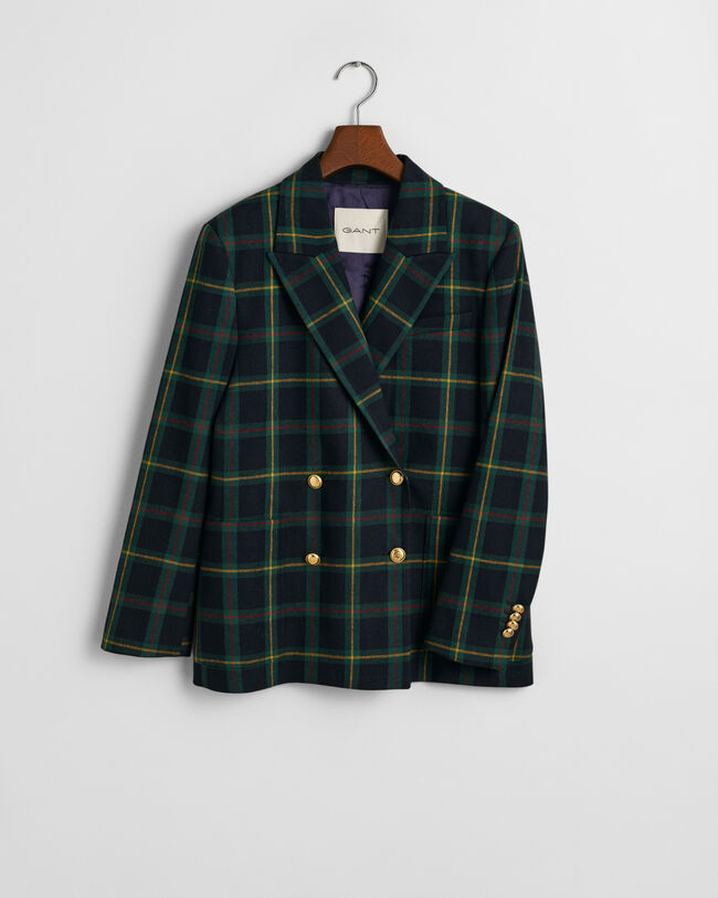 Blazer per abito a quadri regular fit