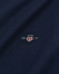 T-shirt Shield con scollo a V slim fit