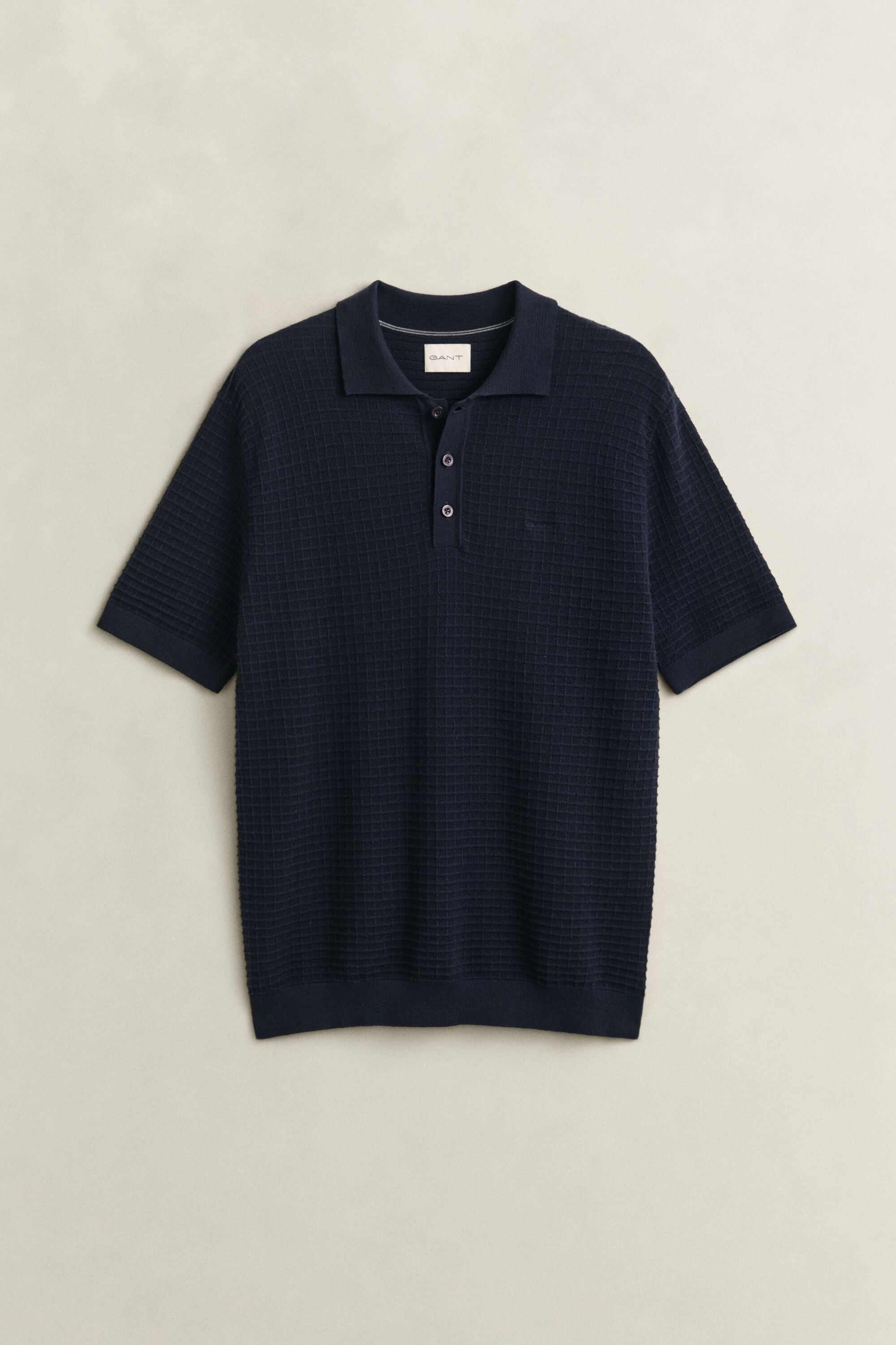 Polo testurizzata