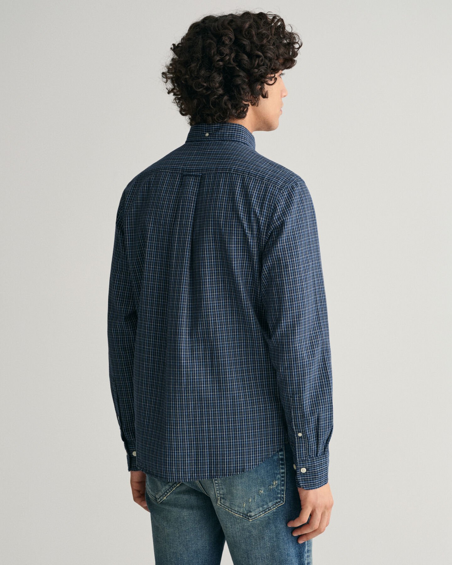 Camicia Oxford Tattersall Archive regular fit