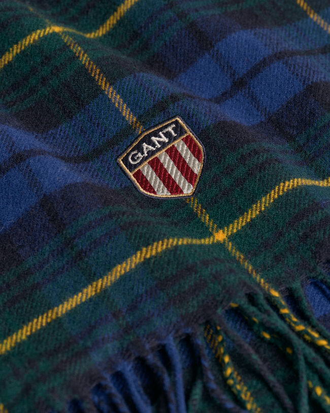 Sciarpa in lana a quadri