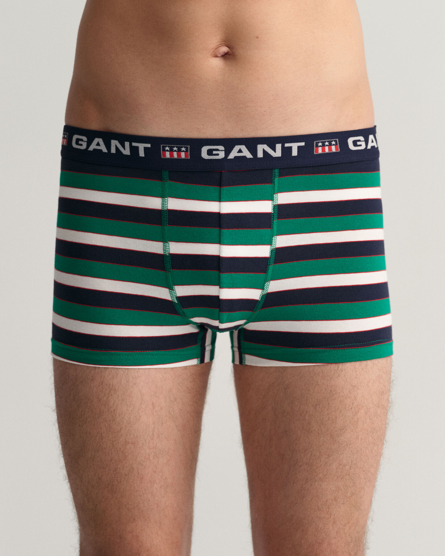 Confezione da 3 paia di boxer a righe Retro Shield