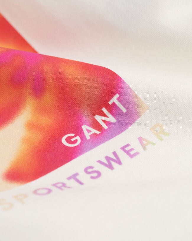 Felpa con cappuccio Floral Graphic