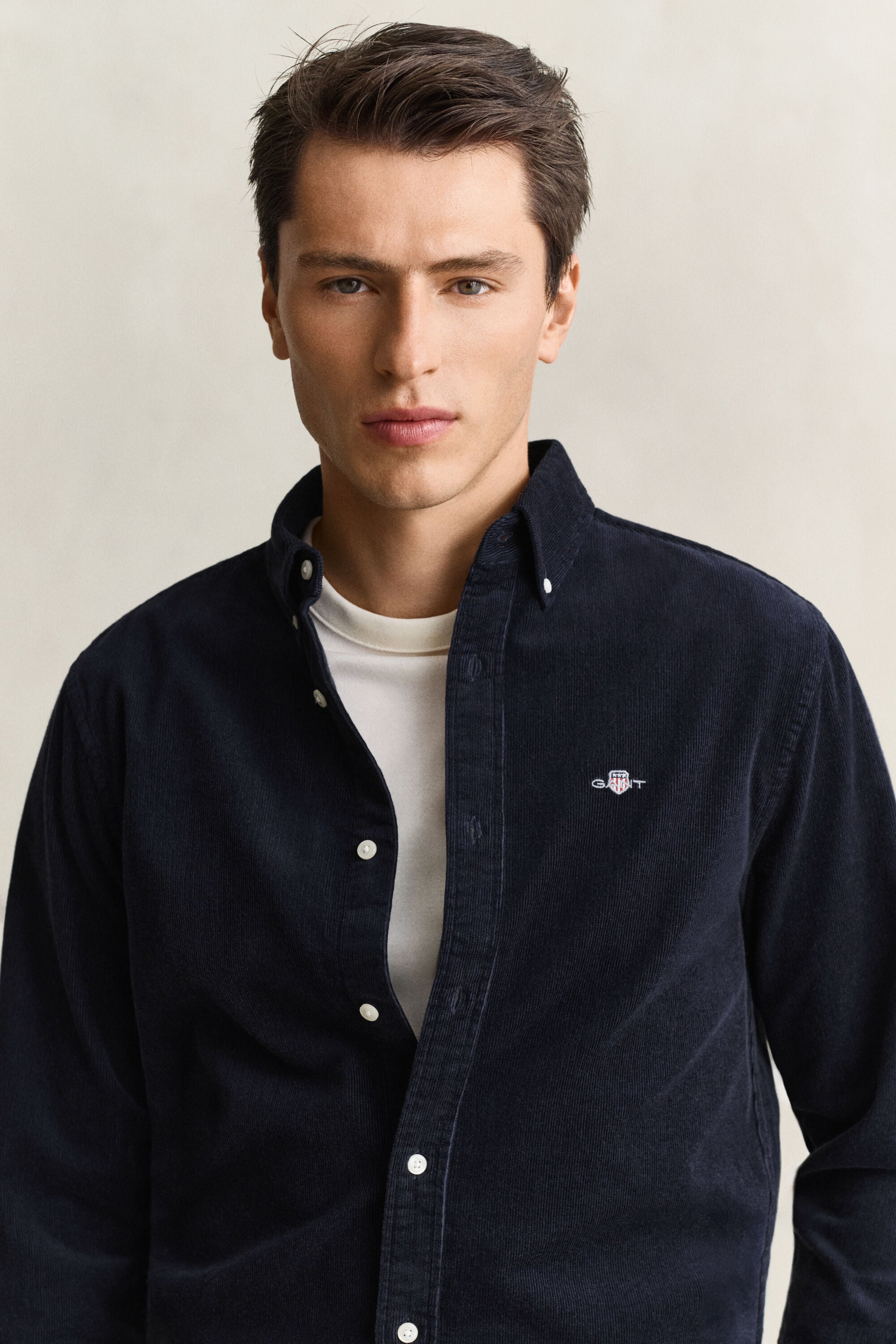 Camicia in velluto a coste