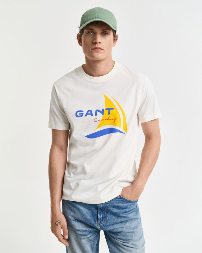 T-shirt stampa Sailing GANT