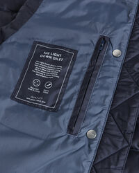 Piumino smanicato leggero