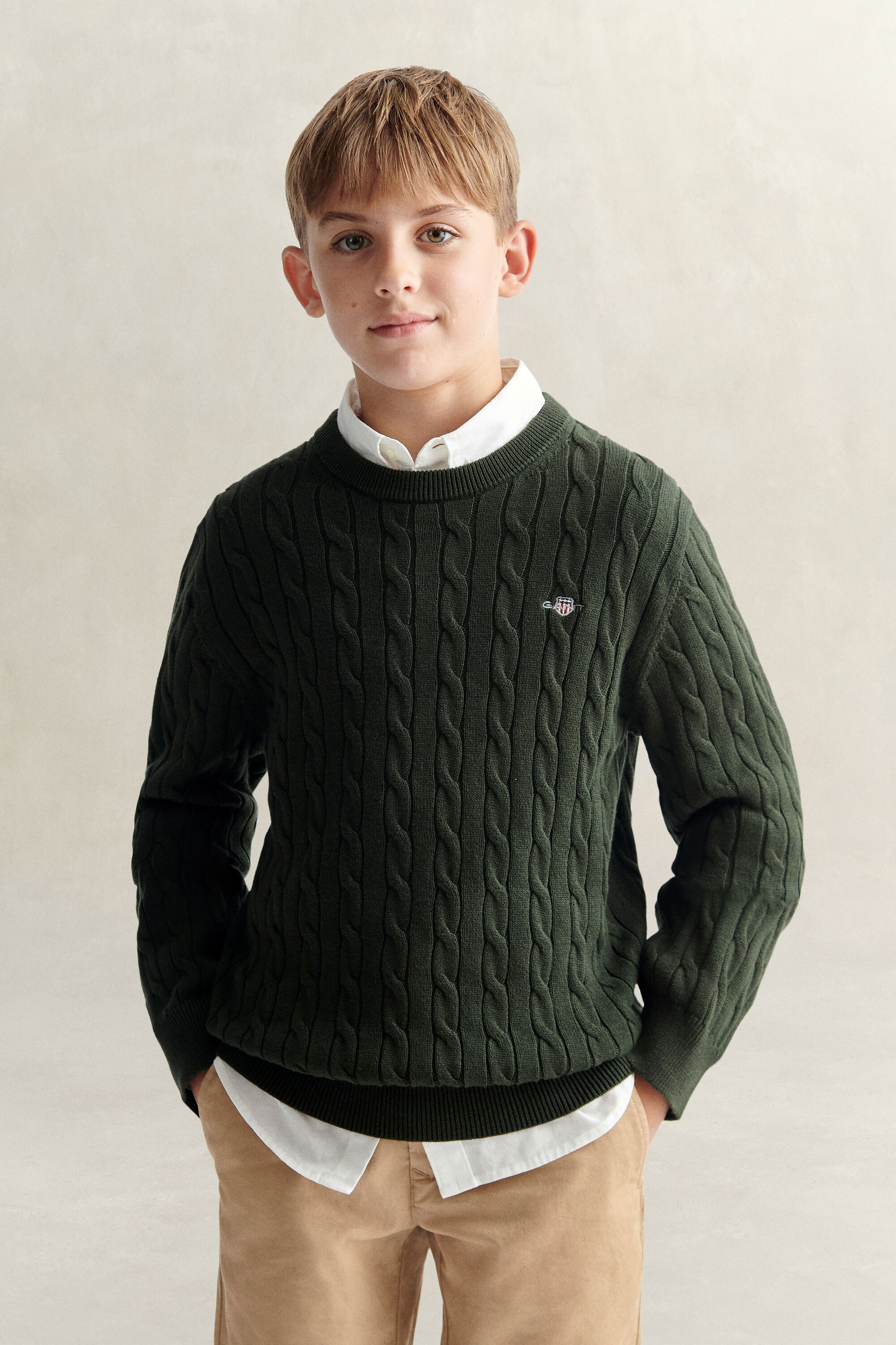 Maglia Shield con cappuccio Teen Boys