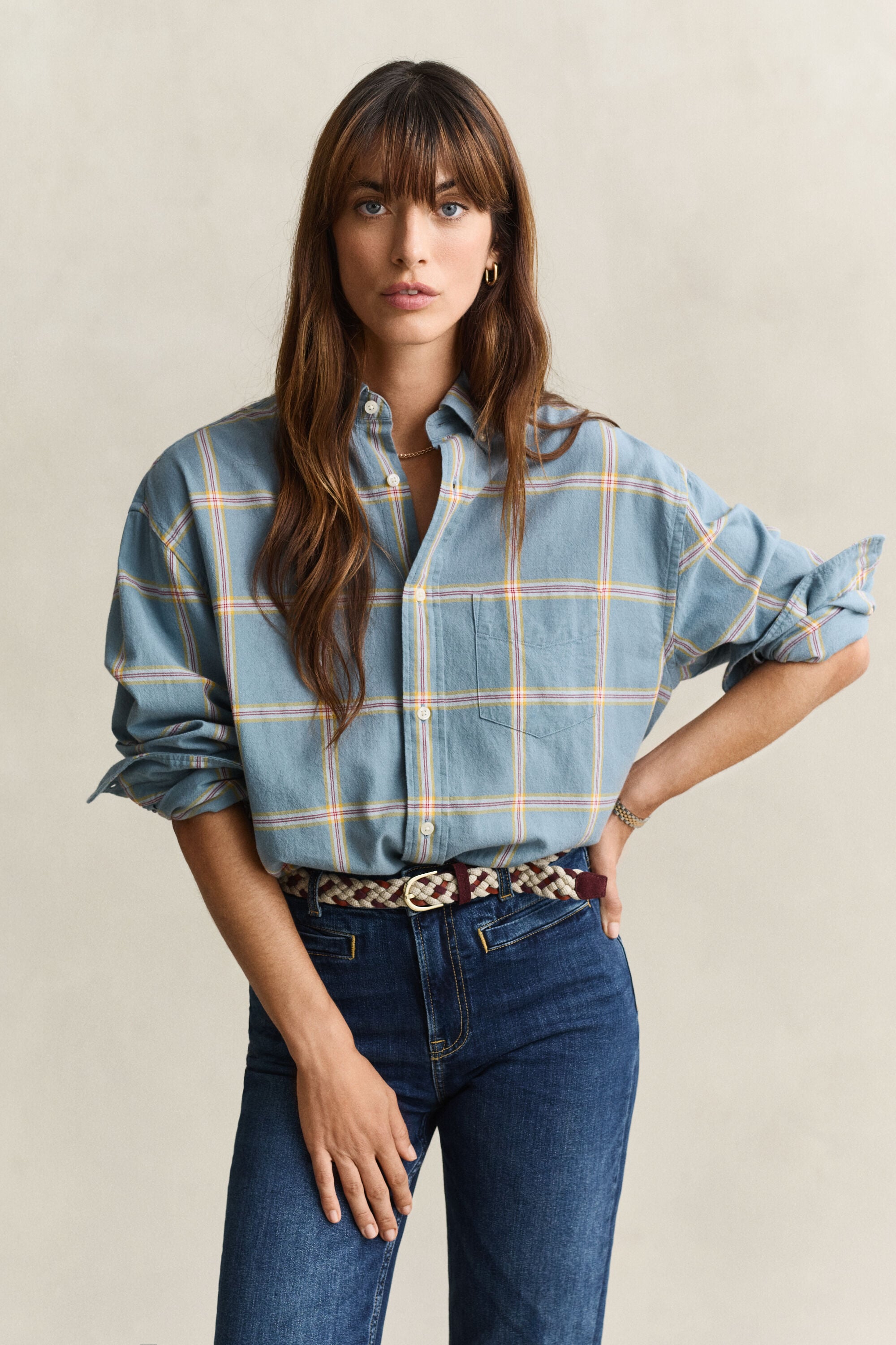 Camicia a quadri anni ‘60
