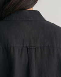 Camicia oversize in lino