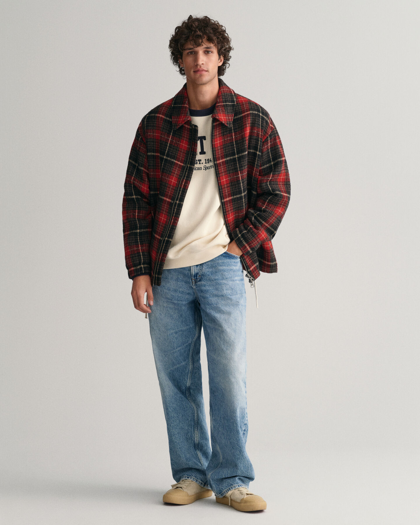 Felpa girocollo GANT USA