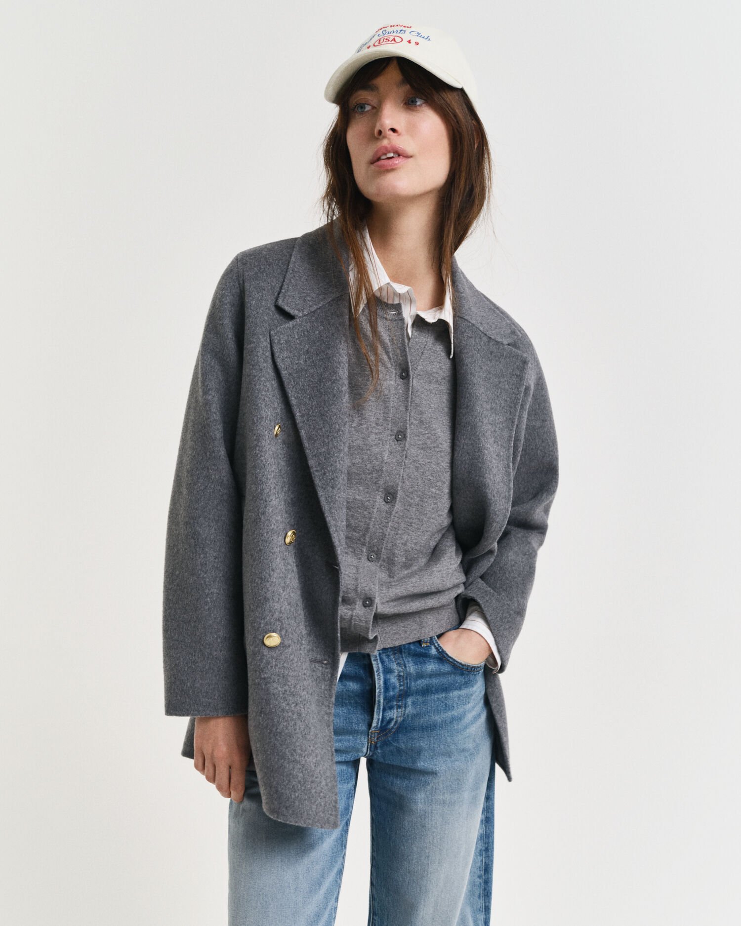 Giacca caban cucita a mano