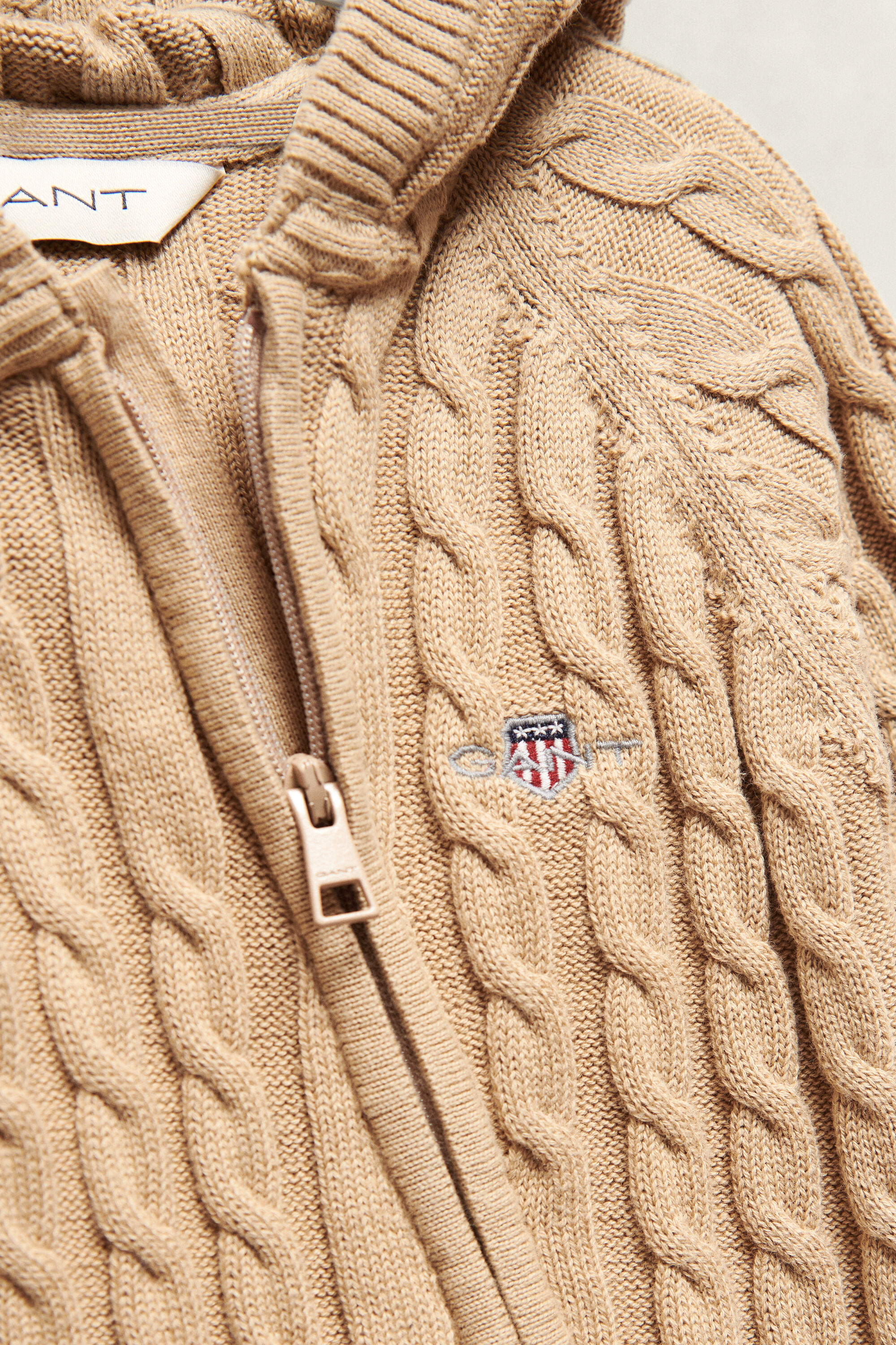 Tutina lavorata in cotone a trecce Shield Baby