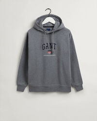 Felpa Retro Shield con cappuccio