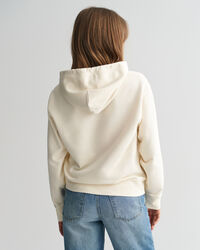 Felpa con cappuccio stampa piccola