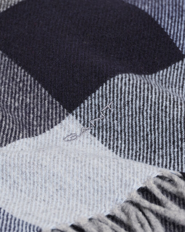 Sciarpa a quadri multicolore