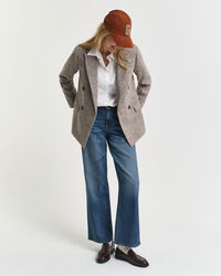 Blazer in lana testurizzata regular fit