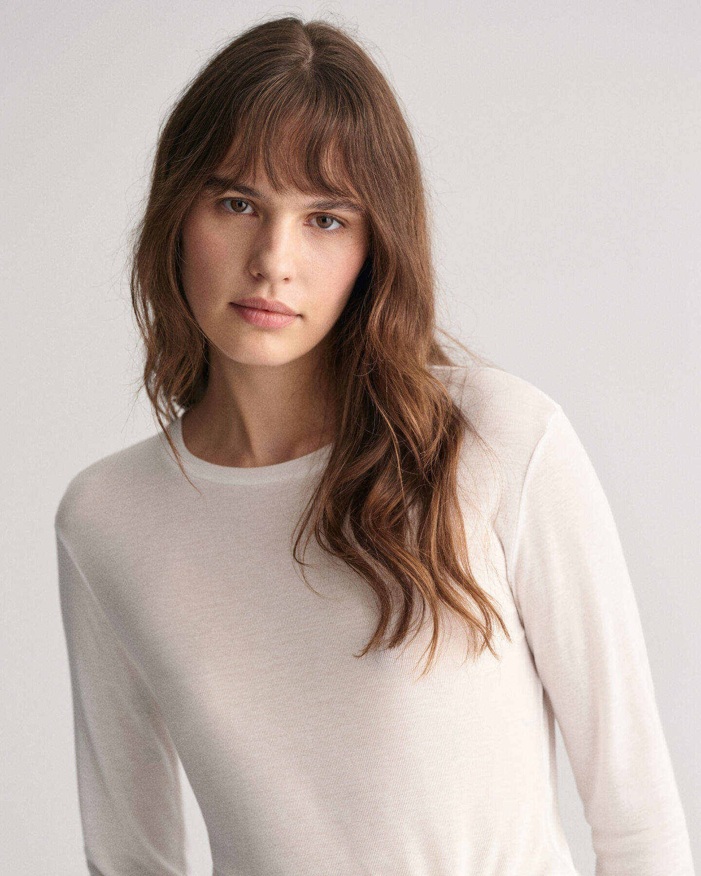 T-shirt leggera a maniche lunghe