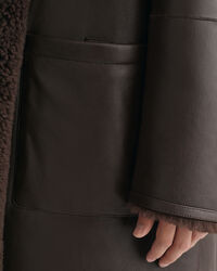 Cappotto in shearling