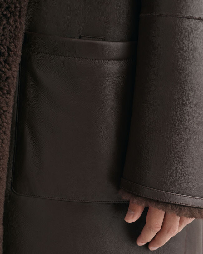 Cappotto in shearling