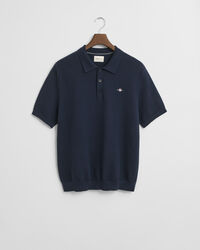 Polo in cotone Textured