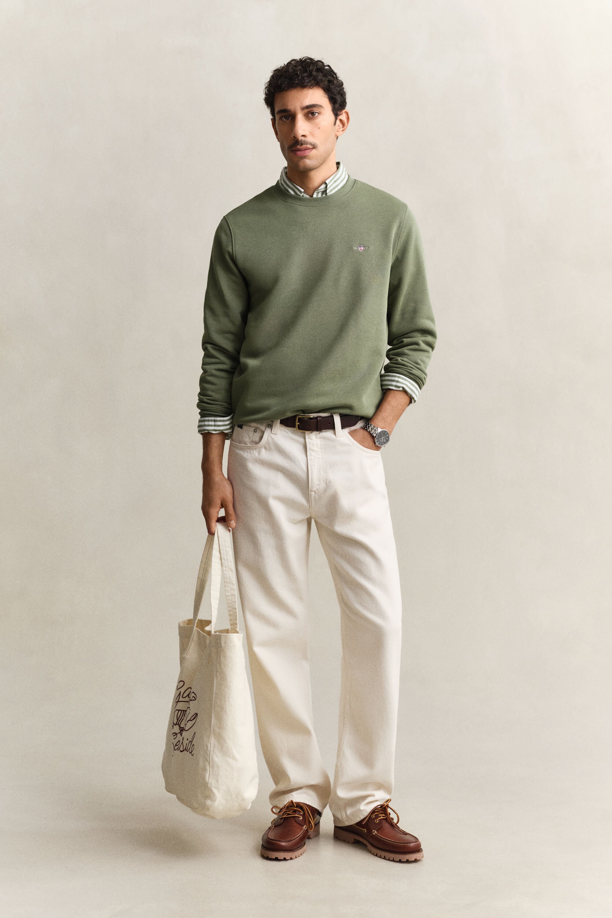 Felpa Shield girocollo