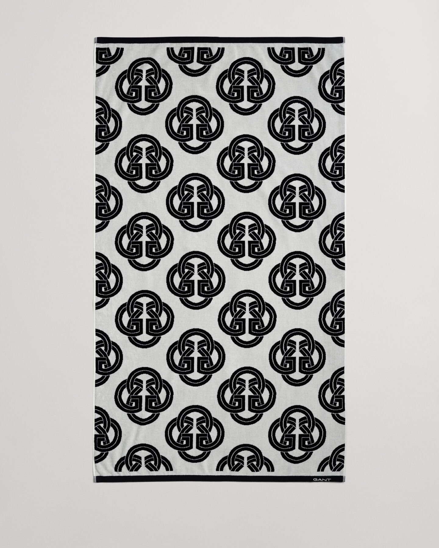 Telo mare con stampa Monogram