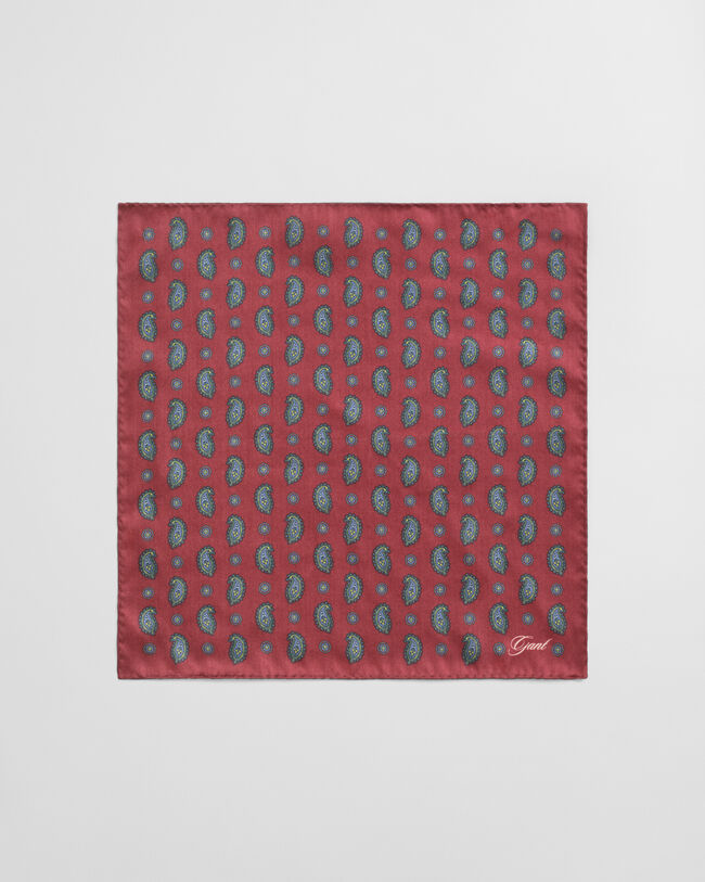 Fazzoletto da taschino con motivo cachemire