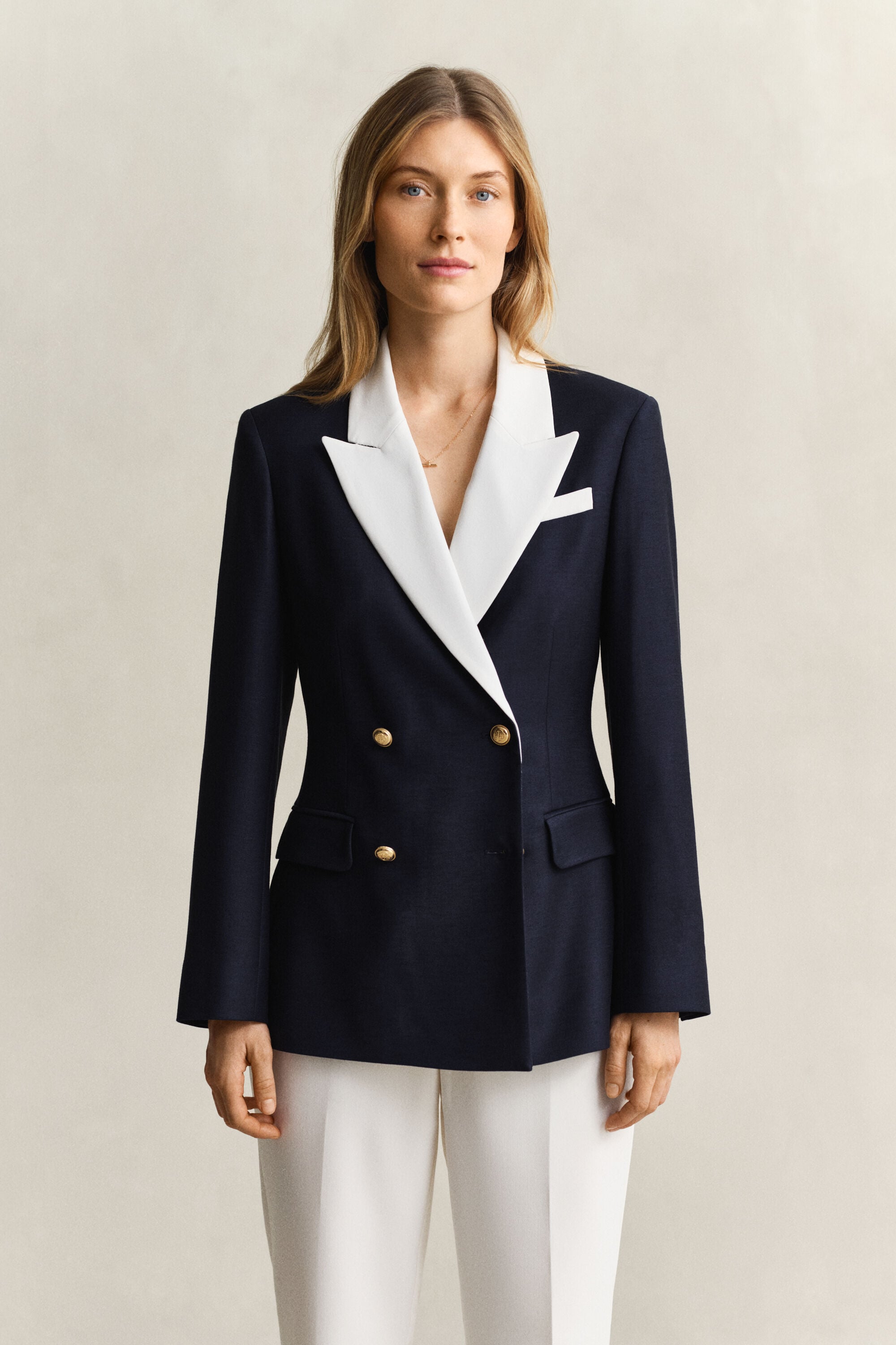 Blazer Club in un colore a contrasto