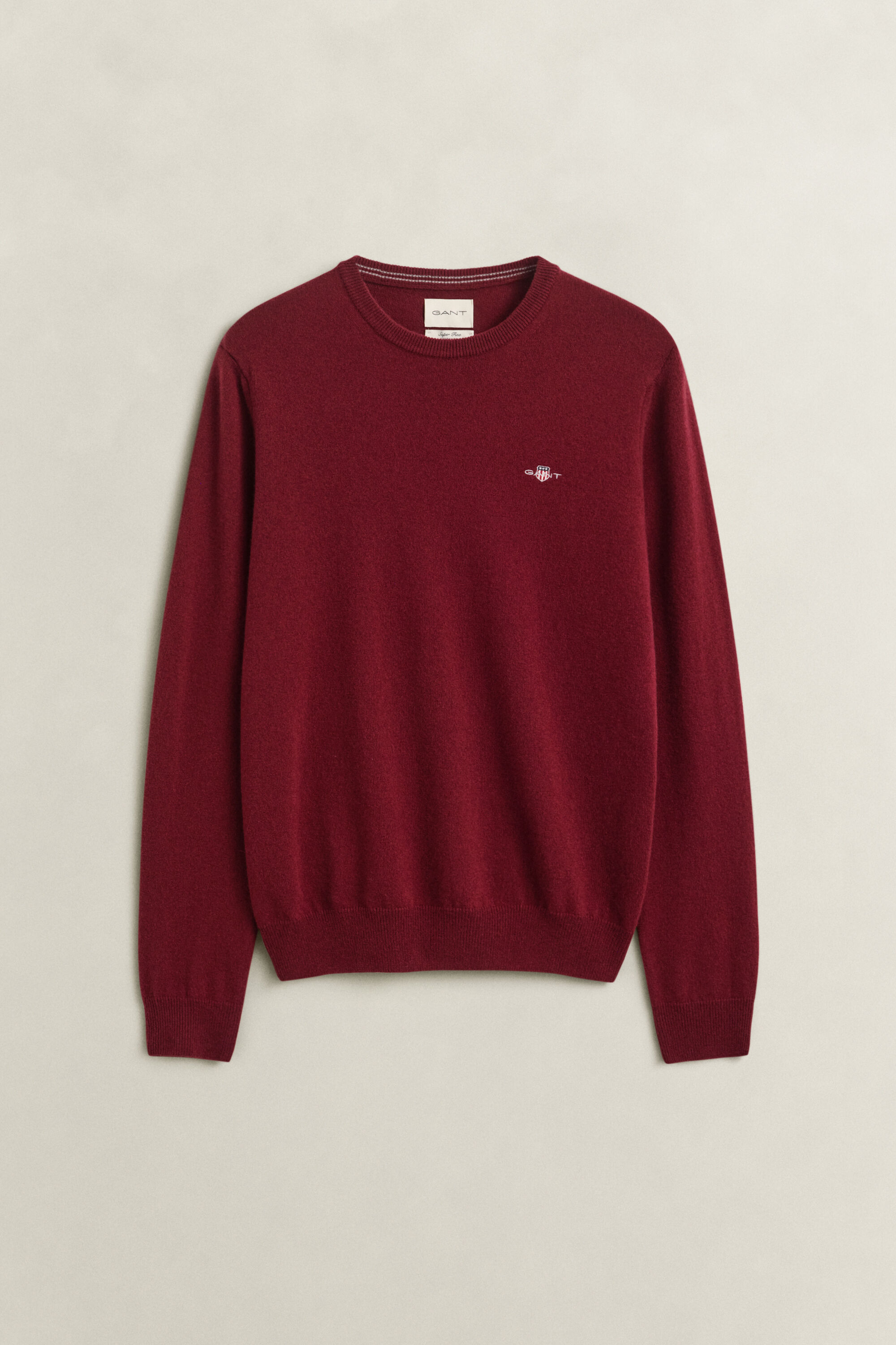 Maglia girocollo in lana d’agnello