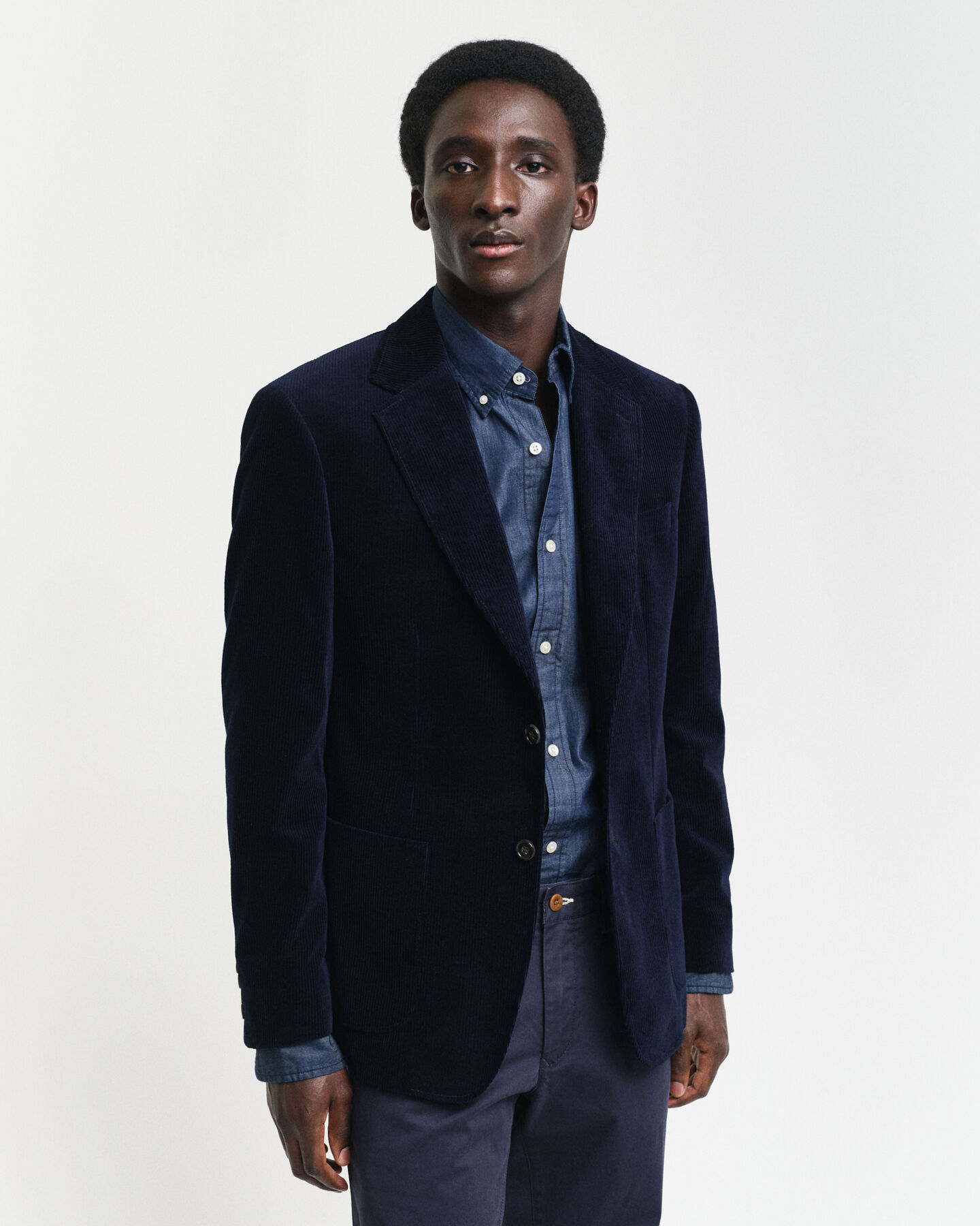 Giacca per abito in velluto a coste slim fit